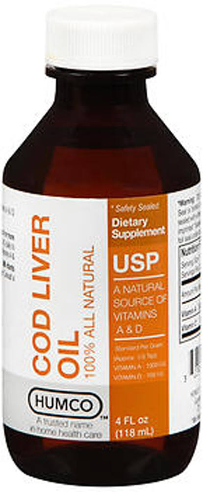 Humco Cod Liver Oil - 4 Oz