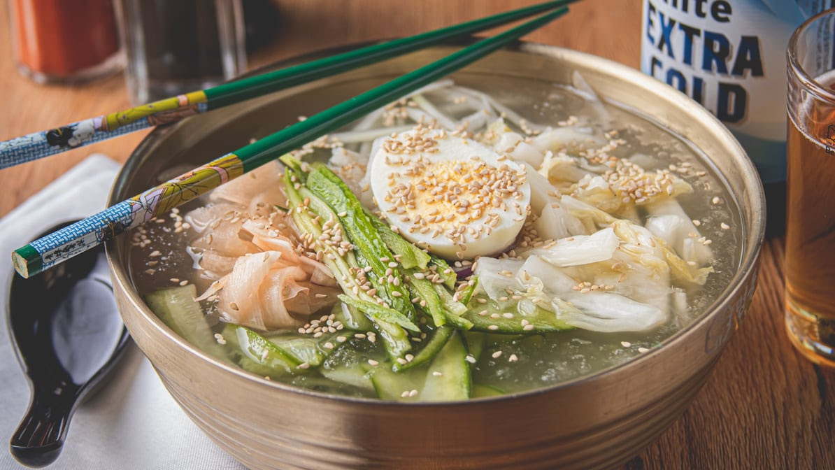 Myung Dong Kyoja (MDK Noodles) by null