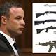 Pictured: Shocking gun arsenal ordered by Oscar Pistorius months before he ...
