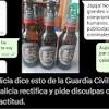 Cerveza Estrella Galicia Guardia Civil
