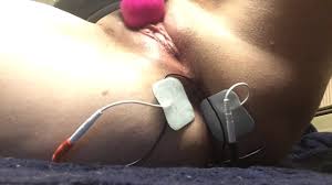 Lisa electro shocks john cock in e stim chastity cage free porn videos youporn jpg x Electric stimulation