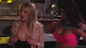 Lesbian threesome in remarkable scenes down at the bar jpg x Lesbian bar