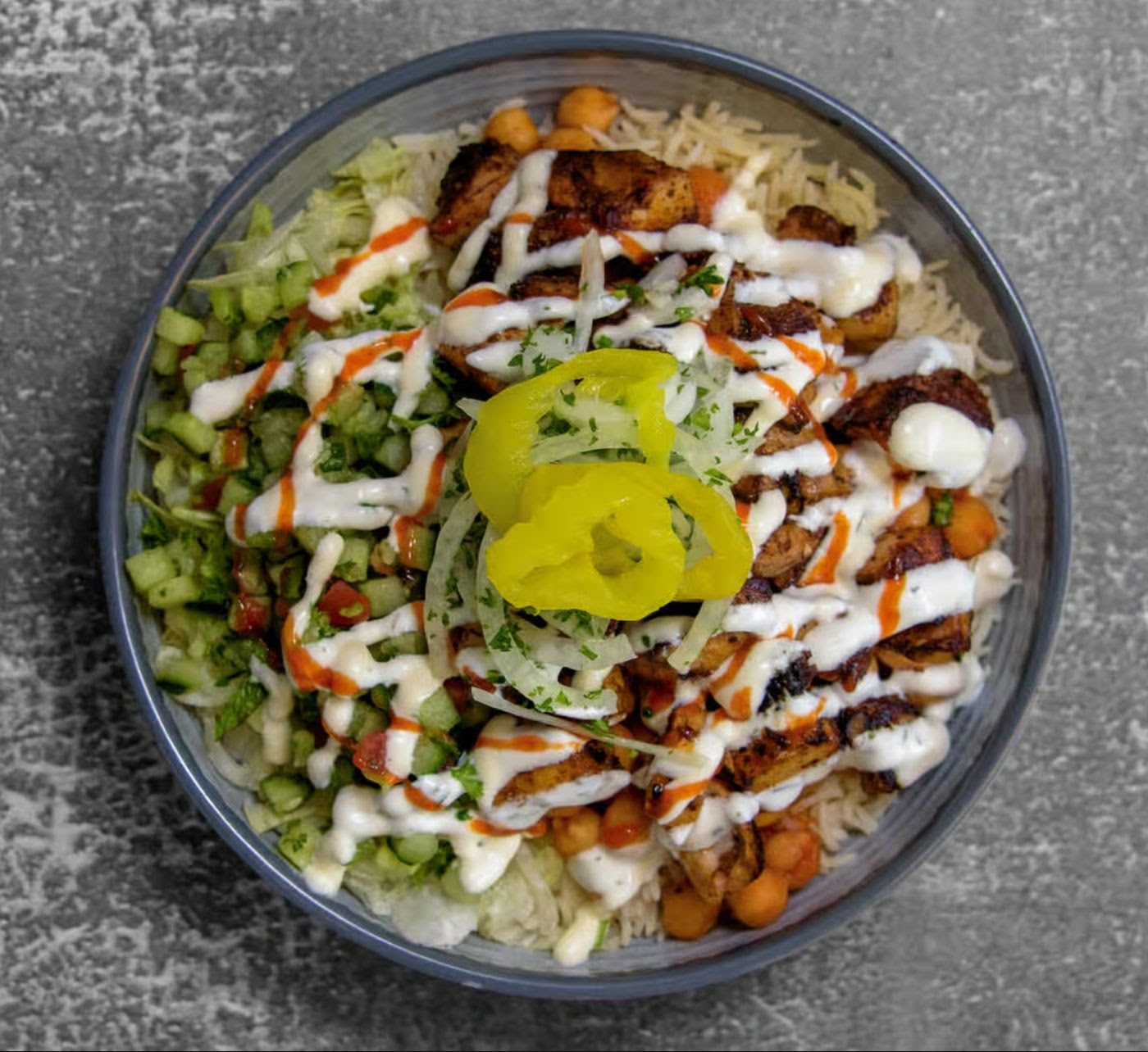 Chicken Over Rice co by null