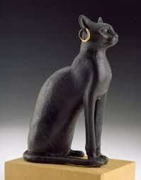 cat goddess|Bastet or bast ancient egyptian goddess sphynx cat