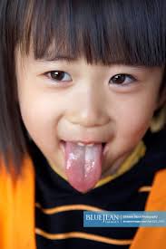 tongue girl|girl opens her mouth wide and pulls out ... | Stock Video | Pond5