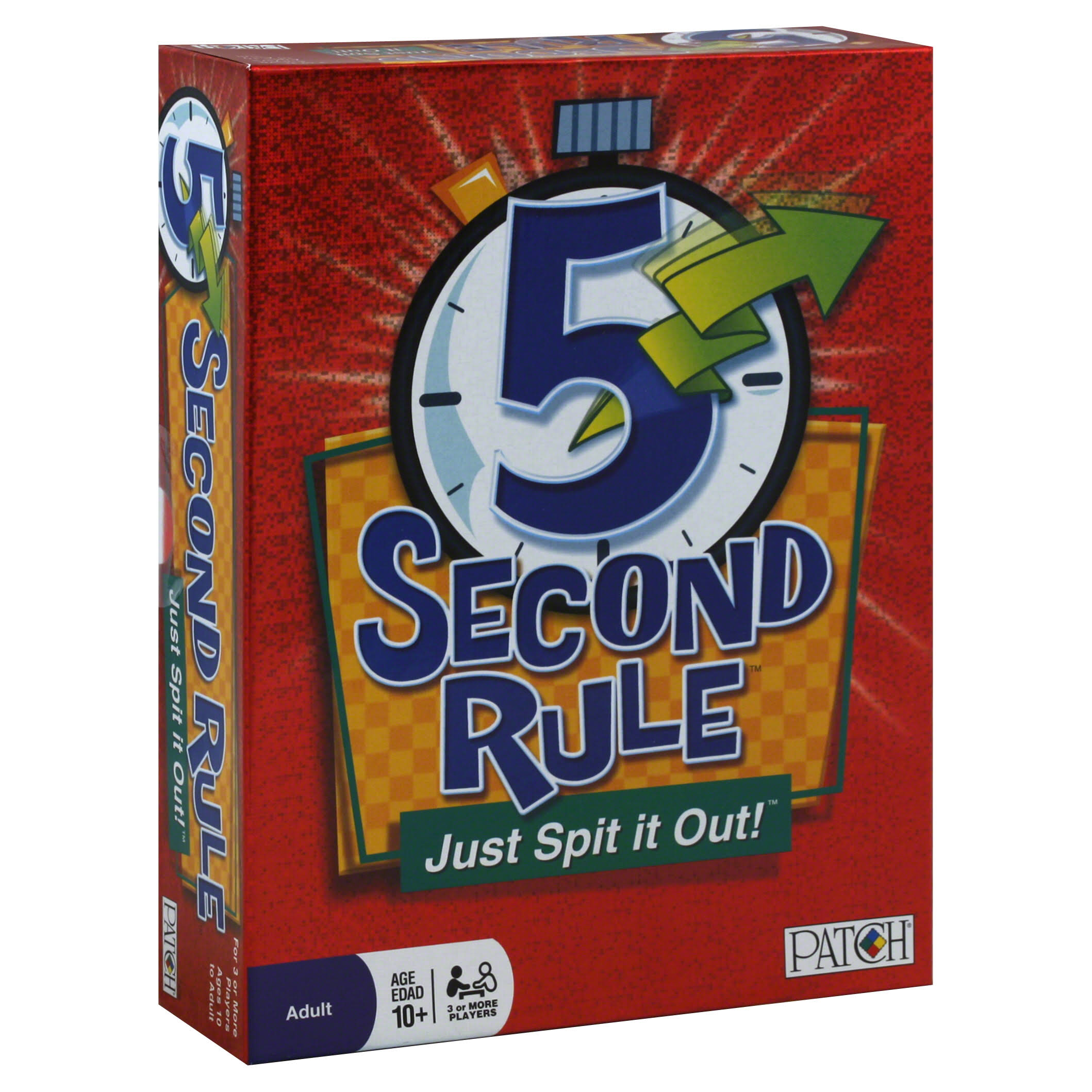 5 Second Rule Game Just Spit It Out