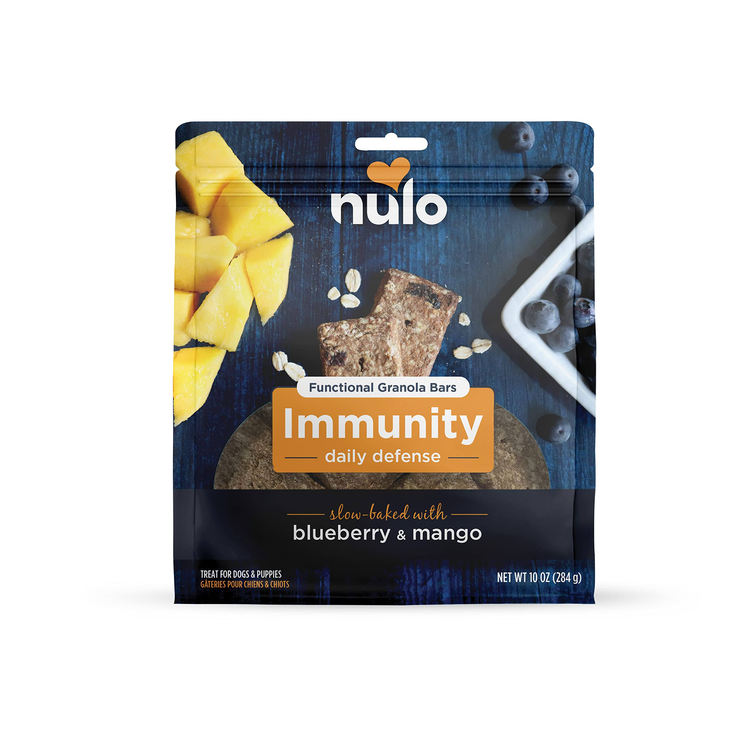 Nulo Immunity Functional Granola Bars For Dogs 10 oz
