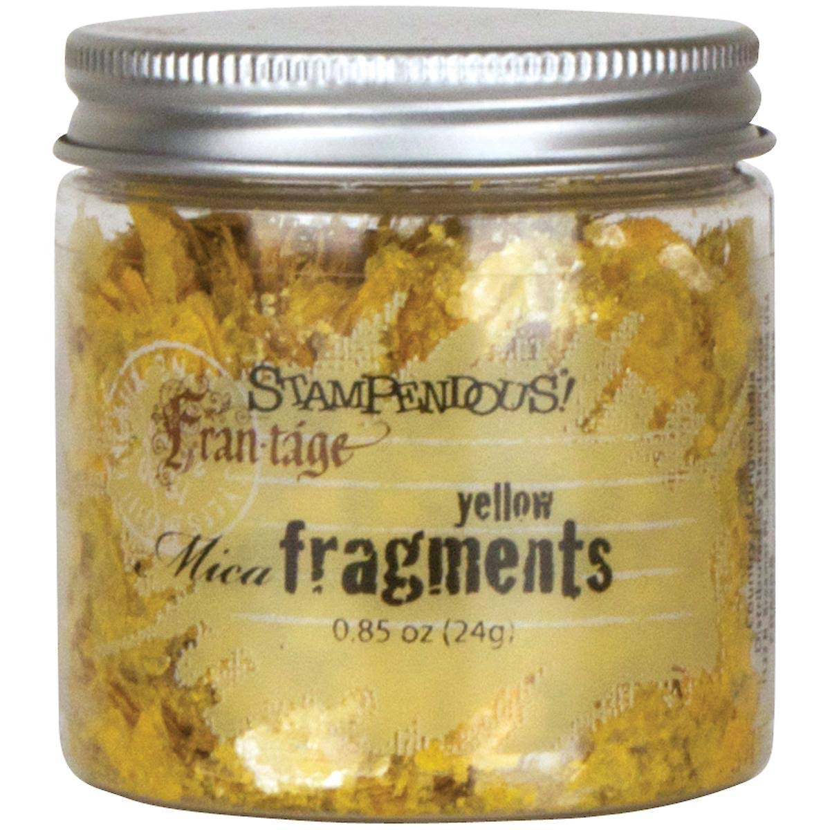 Stampendous Frantage Mica Fragments - Yellow
