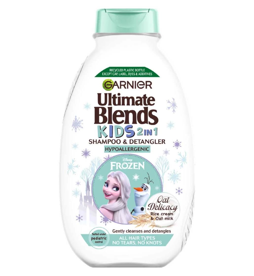 Garnier Ultimate Blends Kids 2in1 Shampoo & Detangler Oat 250ml by dpharmacy