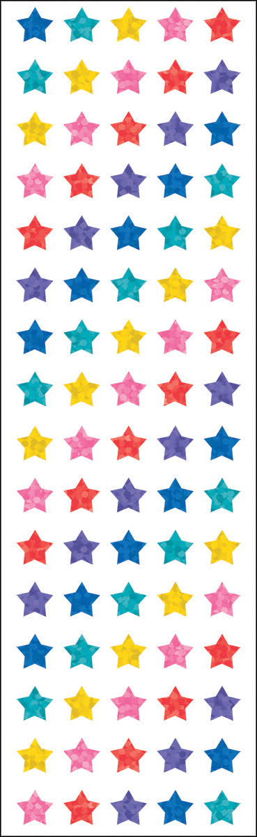 Mrs. Grossman's Stickers - Multi Micro Stars