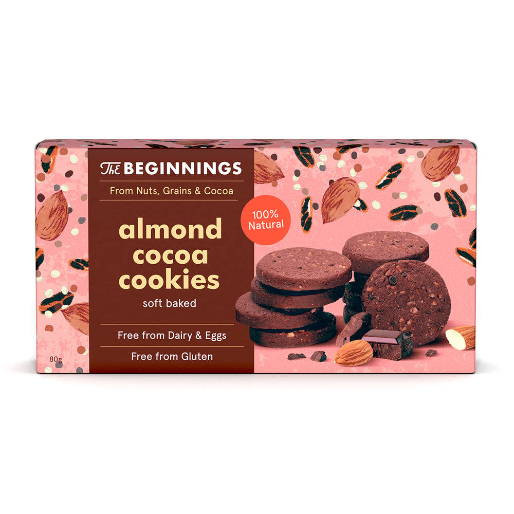 The Beginnings Almond Cocoa Cookies | Evergreen Healthfoods