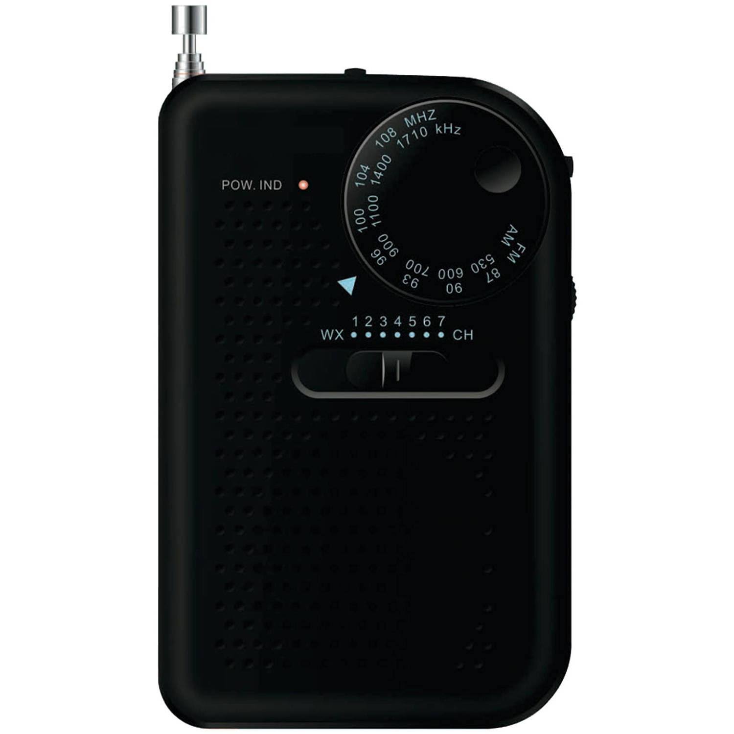 Sylvania Mr4240 Portable Am/Fm Pocket Radio - Black