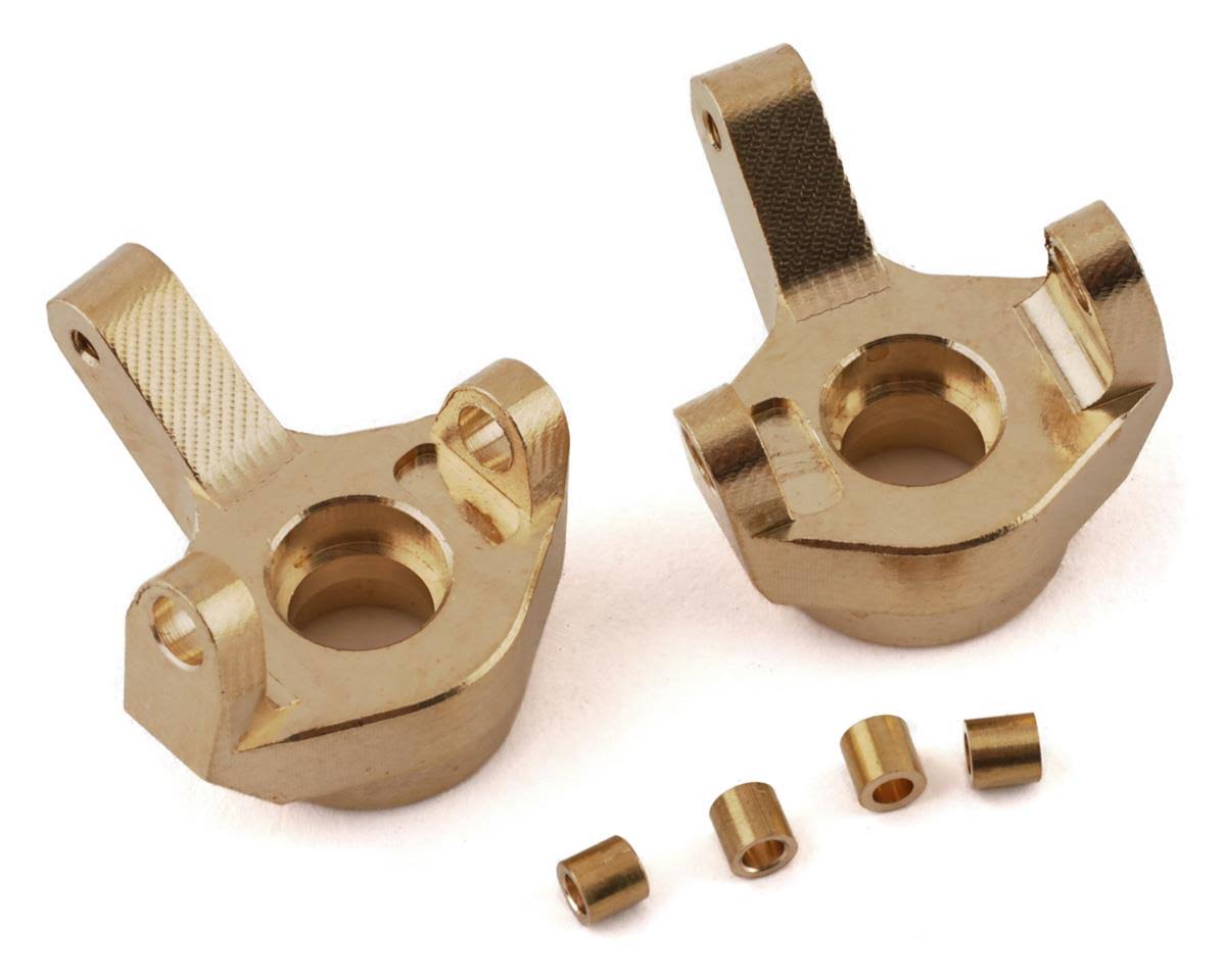 Yeah Racing SCX24 Brass Front Steering Knuckles | Hobbytech Toys