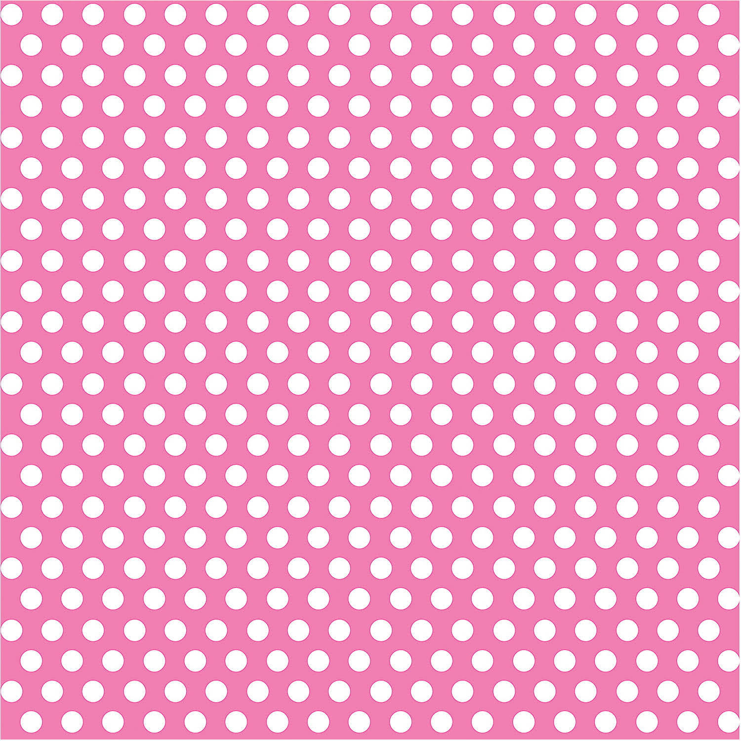 Decorative Dots Gift Wrap - Hot Pink, 30"x5'