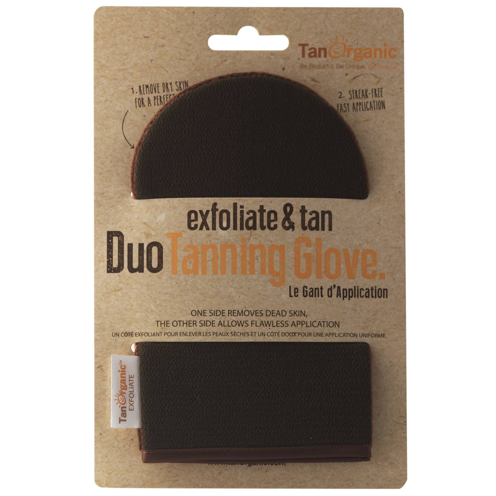 TanOrganic - Duo Tanning and Exfoliation Glove