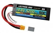 Common Sense R/C . CSR Lectron Pro 14.8V 5200mAh 50C Lipo Battery Hard Case