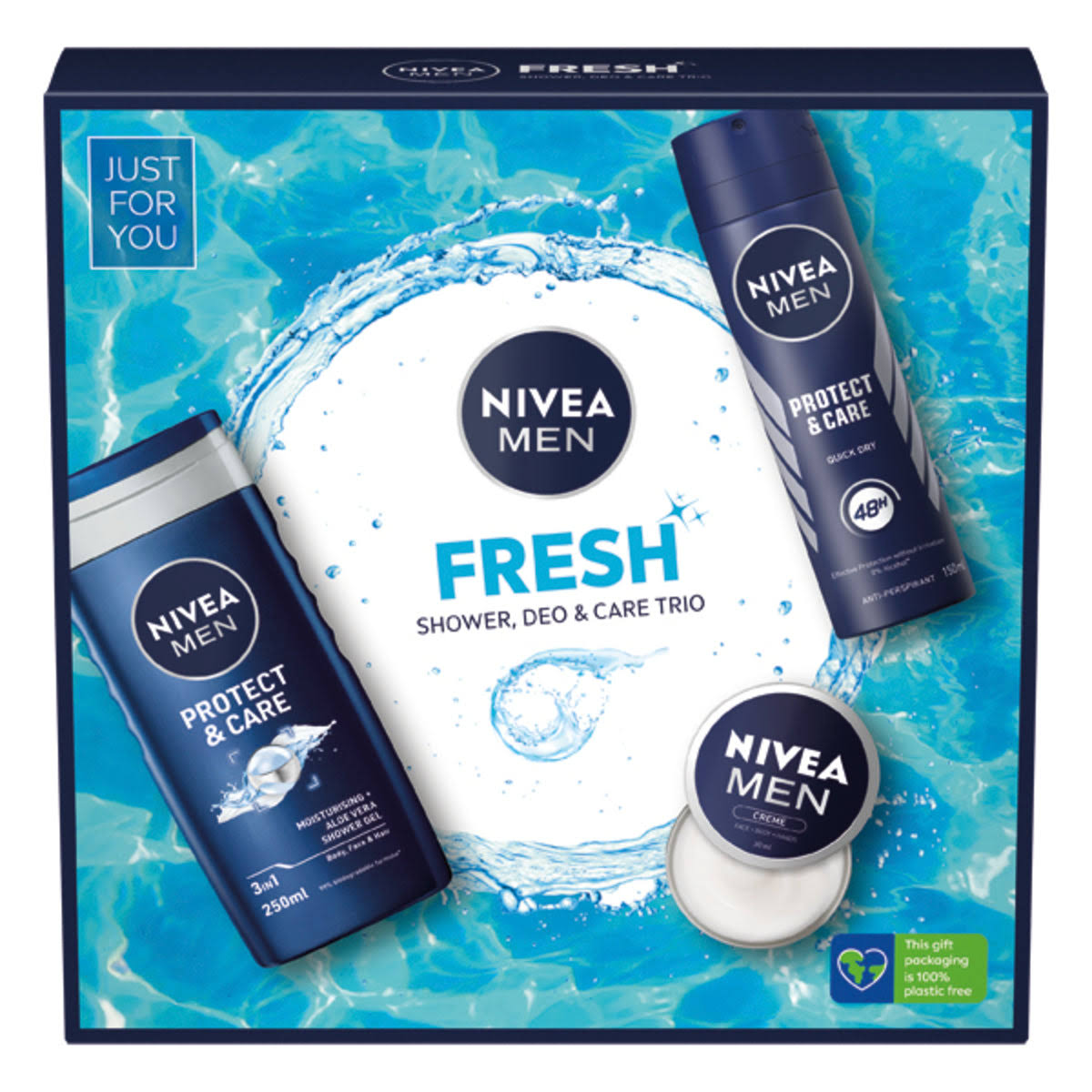 Nivea Men Fresh And Smooth Kit Gift Set