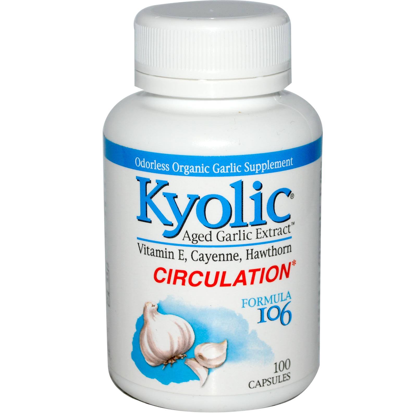 Kyolic Garlic Formula 106 Healthy Heart - 300 Capsules