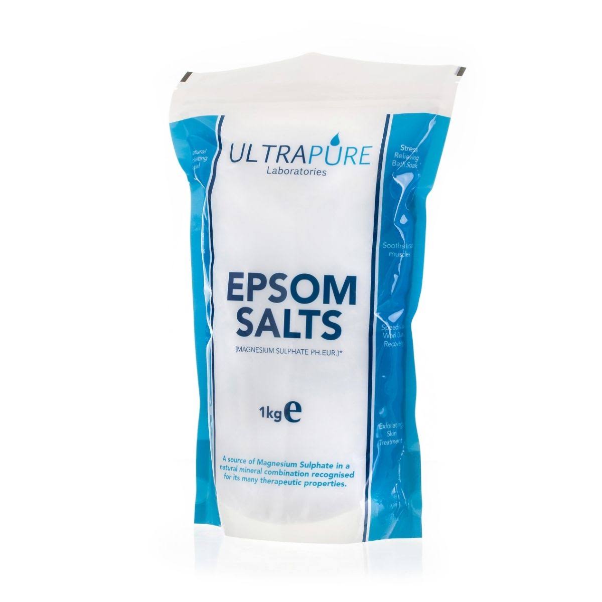 Ultra Pure Epsom Salts With Eucalyptus Essential Oil 1kg