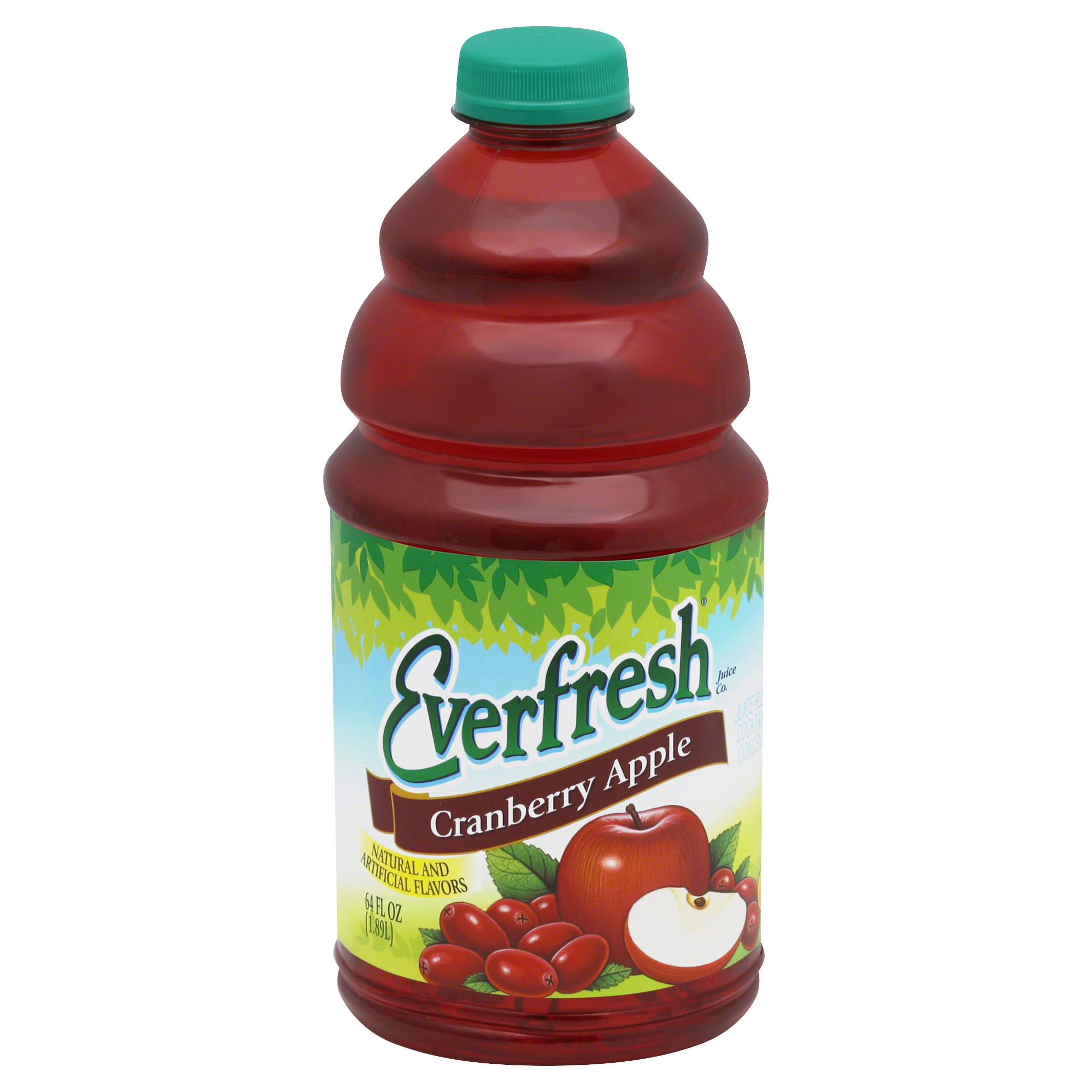 Everfresh Juice Blend Concentrate, Cranberry Apple - 64 fl oz