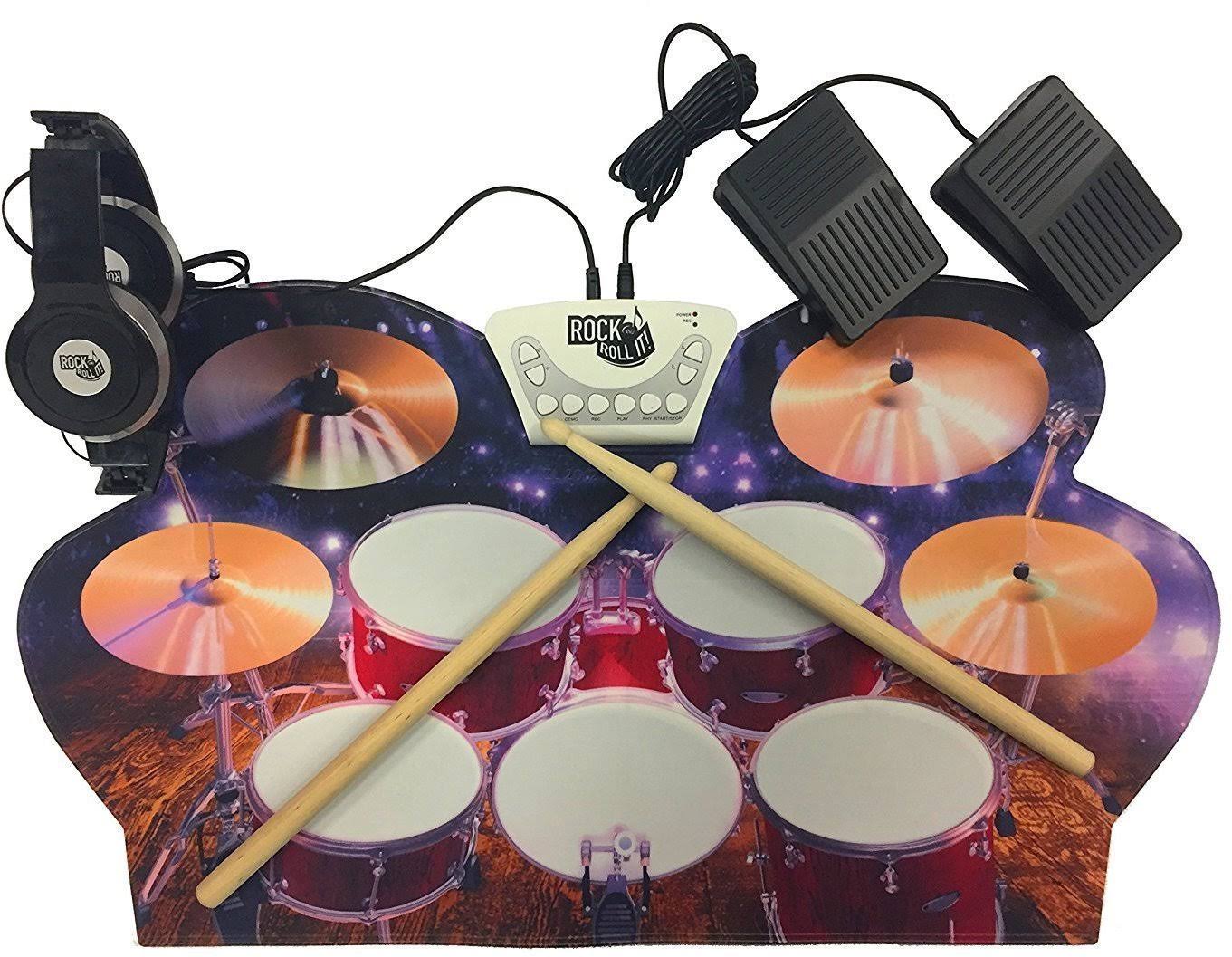 Rock and Roll It Drum Live - Flexible Portable & Battery or USB