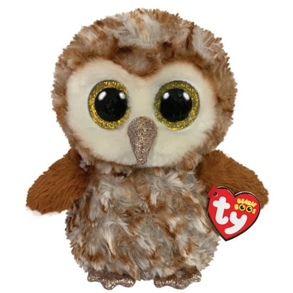 Ty Beanie Boos Medium Percy The Barn Owl Plush Toy - Each