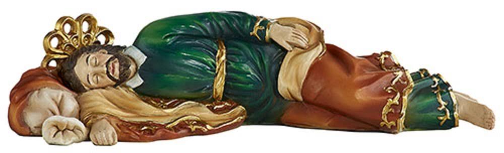 Sleeping St Joseph Statue Size 8 W