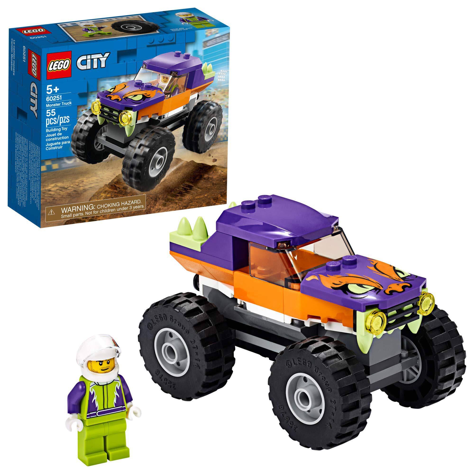 Lego City Monster Truck, Building Toy, 55 Pieces - 55 pcs