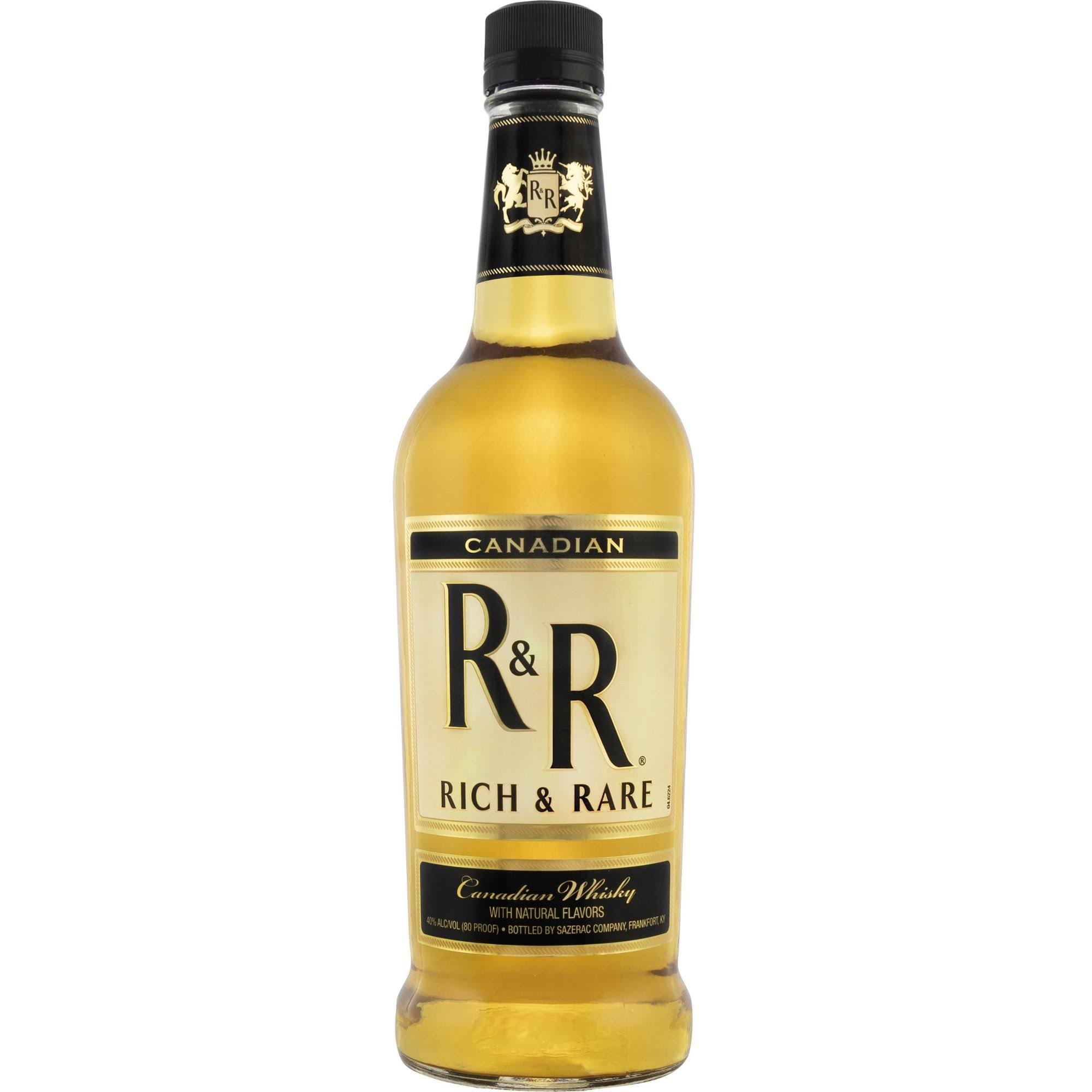 Rich & Rare Whisky, Canadian - 750 ml