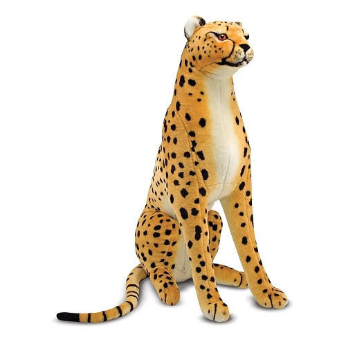 Melissa and Doug Cheetah Plush Stuffed Animal Toy