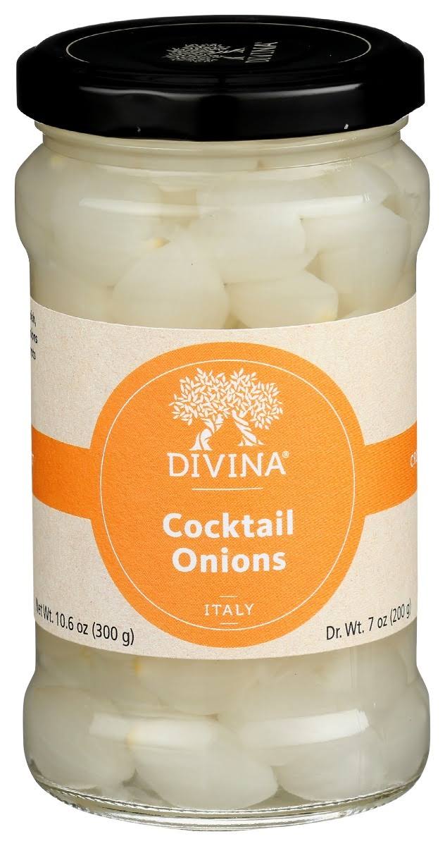 Divina KHRM00386685 7 oz Onions Cocktail