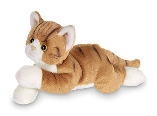 Bearington Lil' Tabby Small Plush Stuffed Animal Orange Striped Tabby