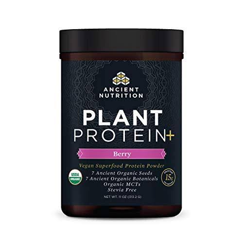Ancient Nutrition Plant Protein+ Berry 313.2 Grams