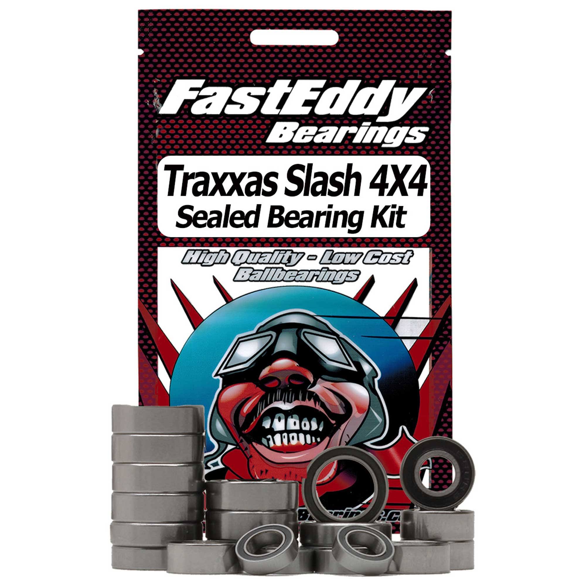 FastEddy Traxxas Slash Sealed Bearing Kit - 4x4 RTR TQi