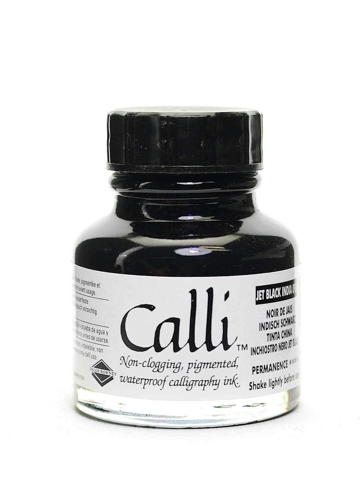 Daler Rowney Calli Ink 1oz Bottle - Black
