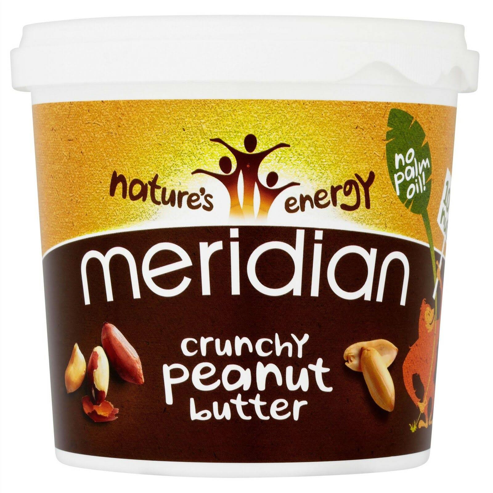 Meridian Crunchy Peanut Butter - 1kg