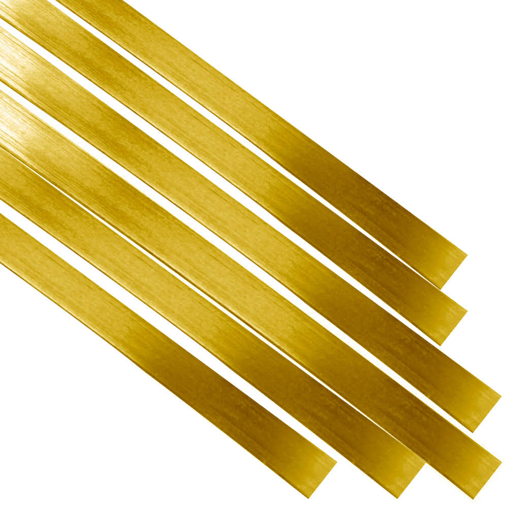 K&S 8236 Brass Strip 0.025 x 1/2 x 12" (1)
