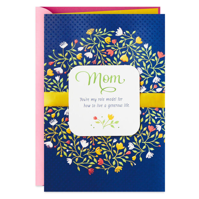 Mom, You're My Role Model Mother's Day Card