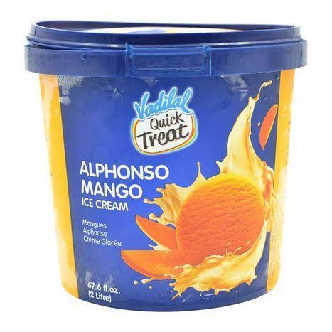 Vadilal Ice Cream - 2l, Alphonso Mango