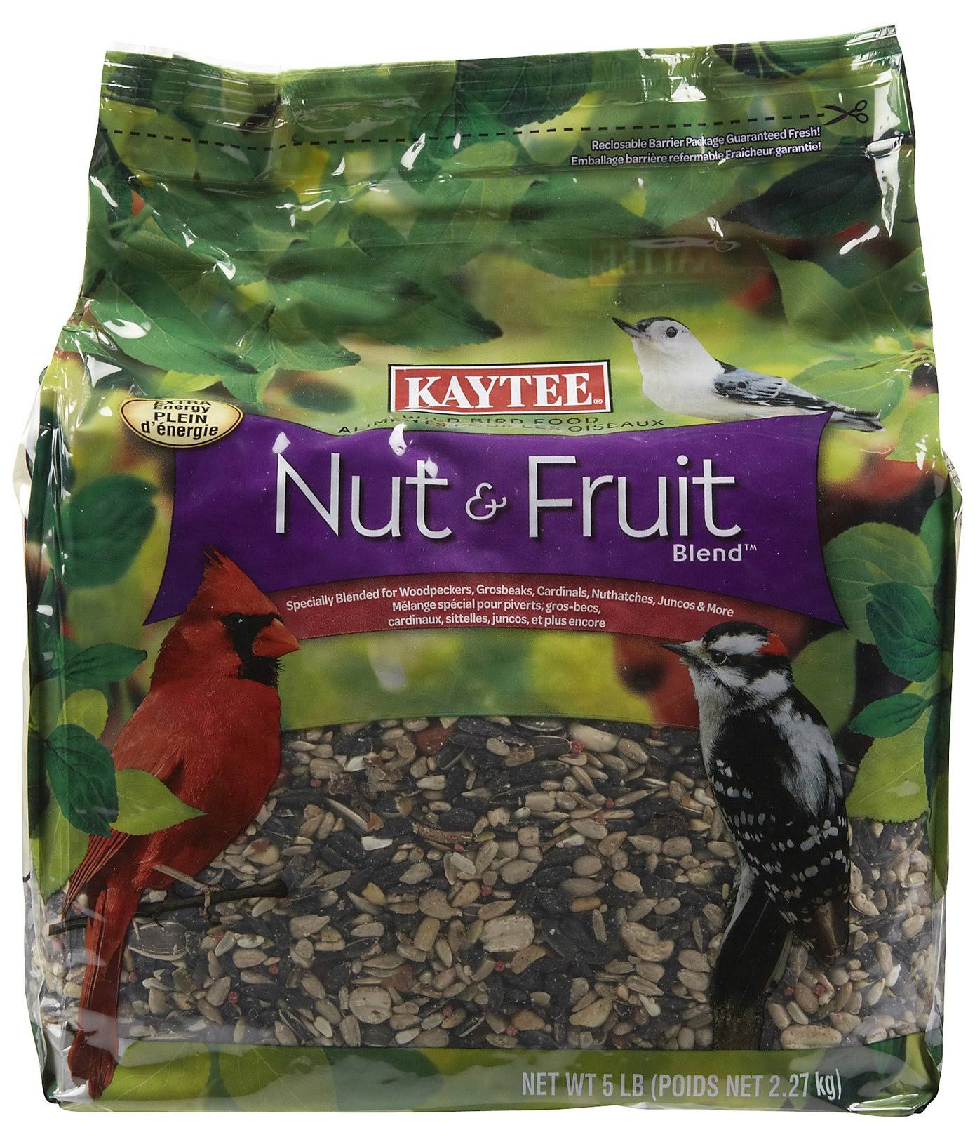Kaytee Nut and Fruit Blend Stand Up Bag - 5lbs