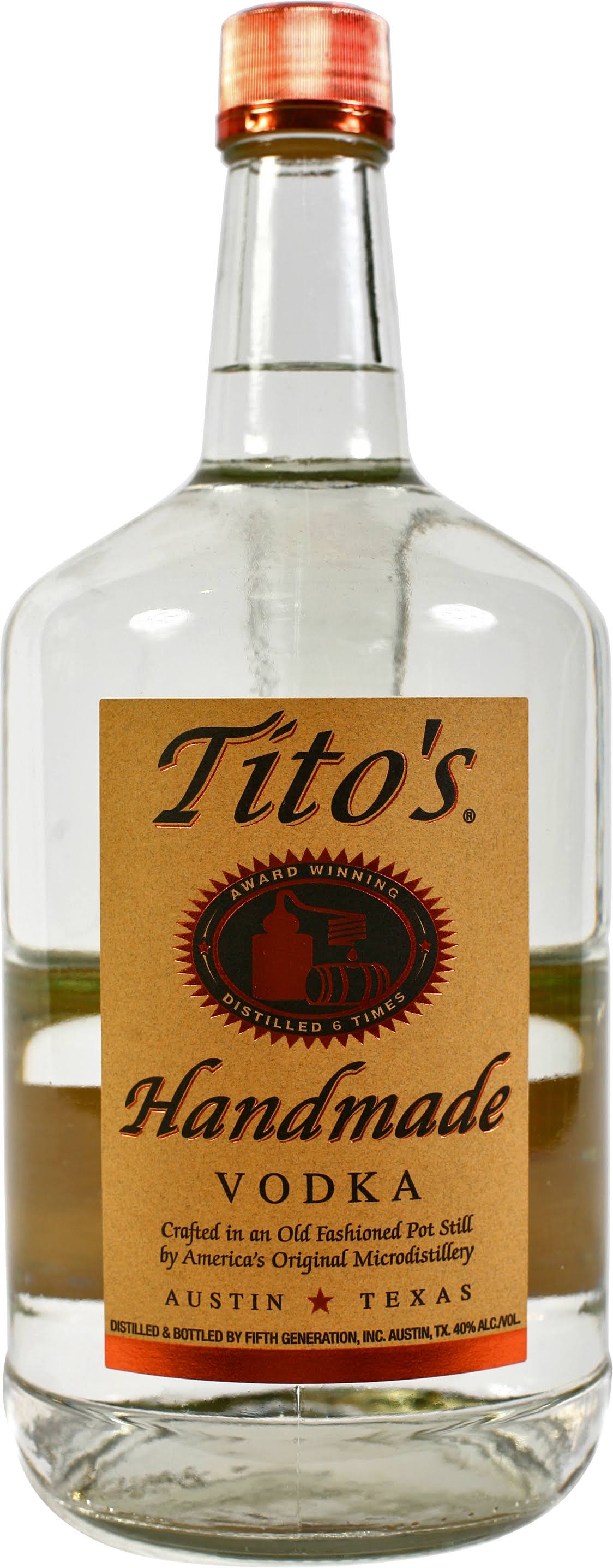Tito's Handmade Vodka 40% Vol. 1,75l