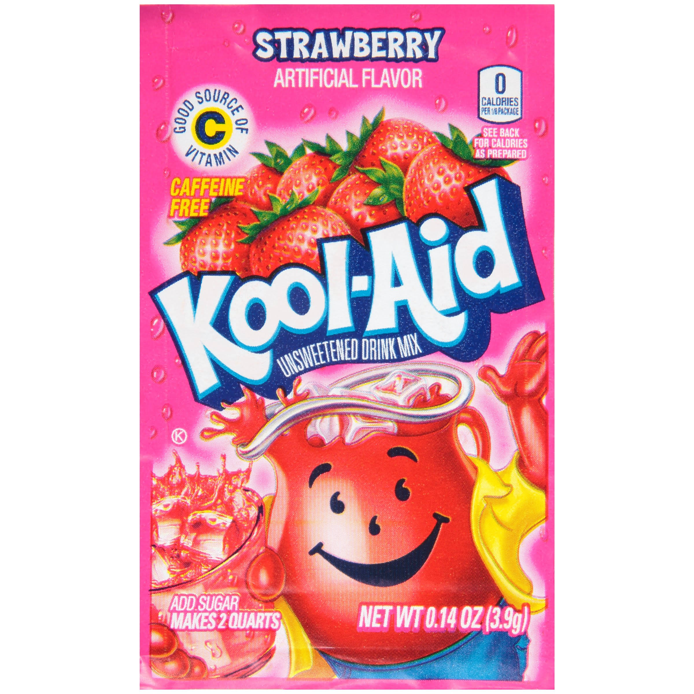 Kool-Aid Flavored Drink Mix - Strawberry, 0.14oz
