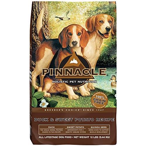 Pinnacle Grain Free All Life Stage Dry Dog Food - Duck & Sweet Potato Recipe, 4lb