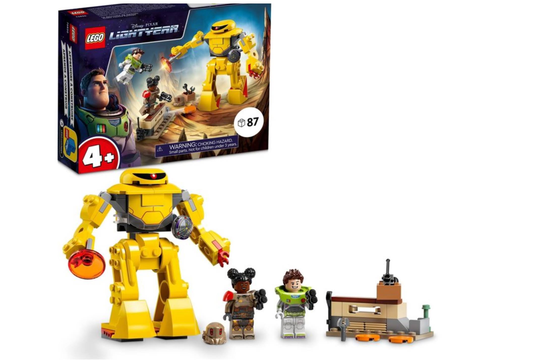LEGO Disney Pixar Lightyear Zyclops Chase 76830 Building Toy Set Multicolor