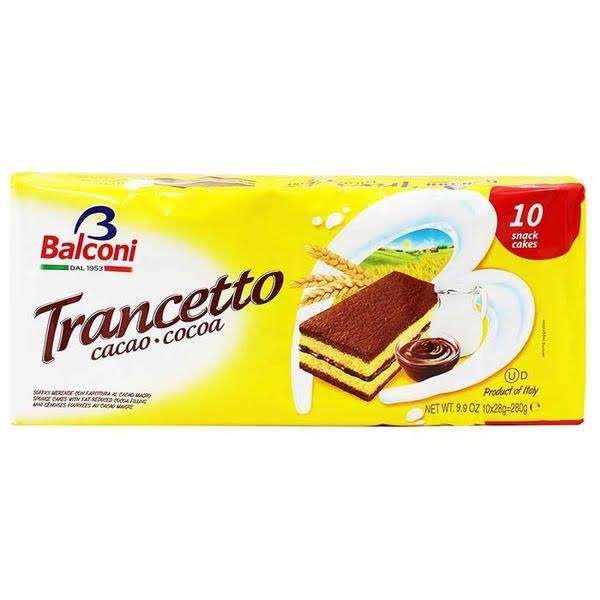 Balconi Rollino Cocoa Cake - 222g