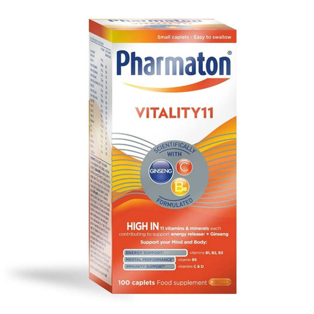 Pharmaton Vitality 11 100 Caplets