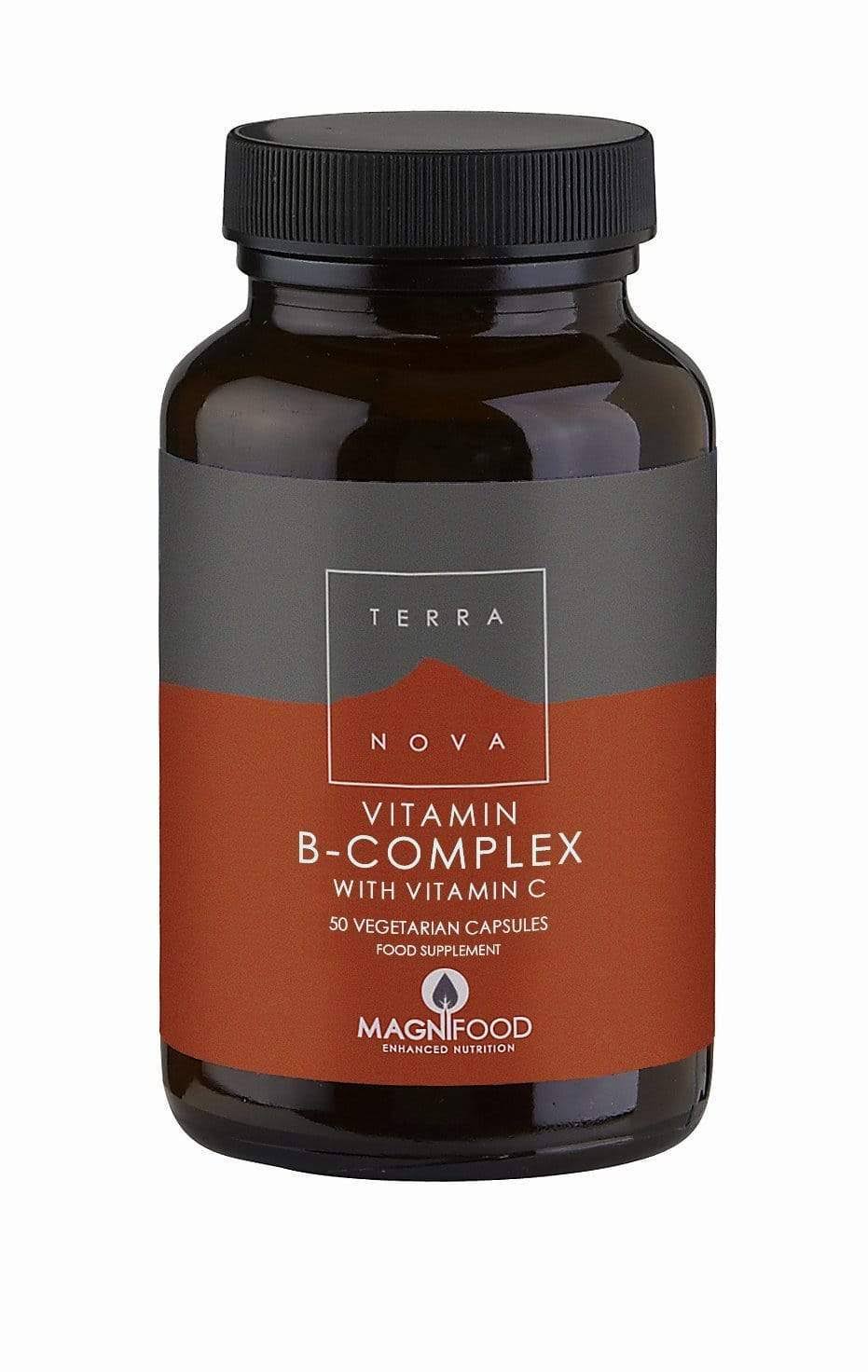 Terra Nova Vitamin B-Complex With Vitamin C Food Suplement - 50 Capsules