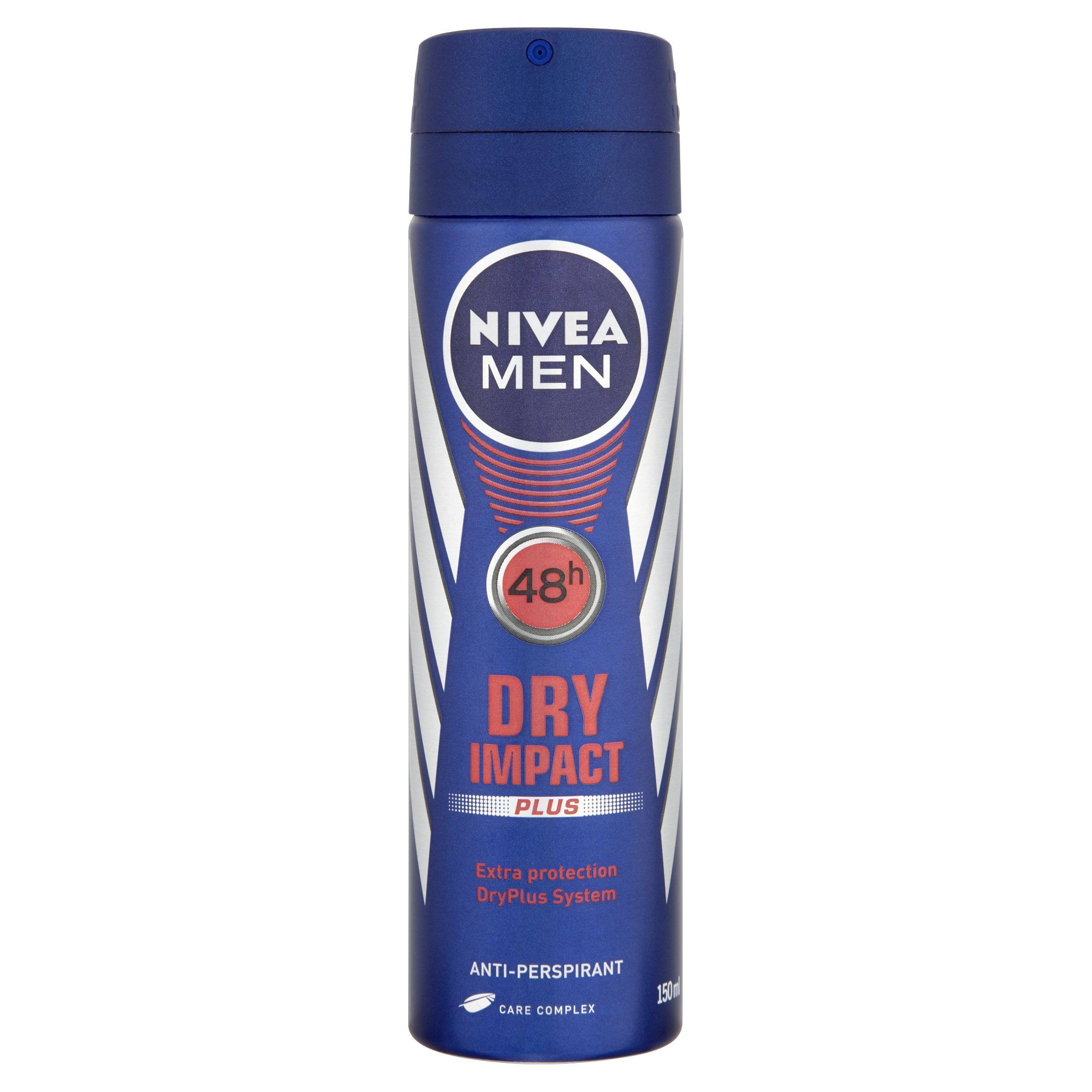 NIVEA Men's Dry Impact Anti-Perspirant Deodorant Spray - 150ml