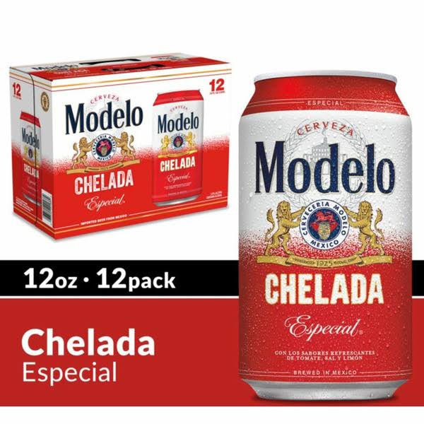 Modelo Chelada Especial Mexican Import Flavored Beer Cans - 12 fl oz