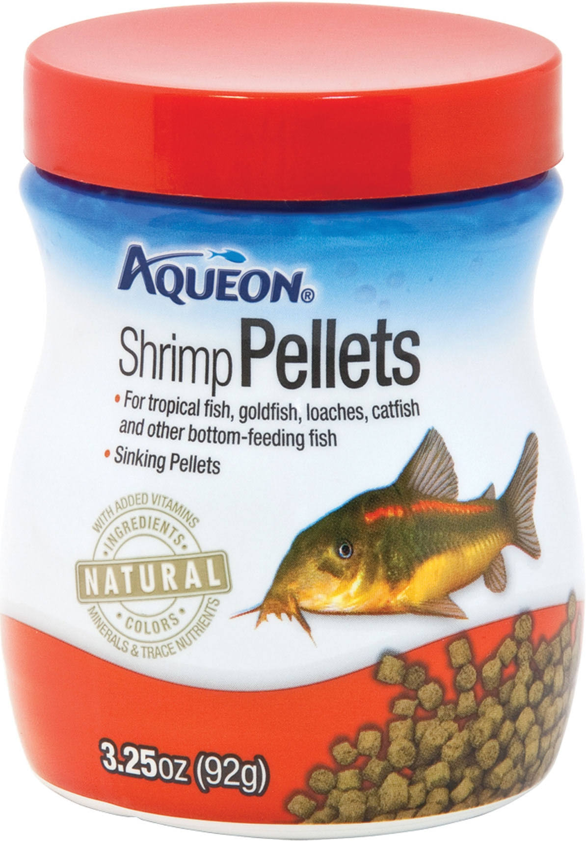 Aqueon Shrimp Pellets Fish Food - 3.25oz